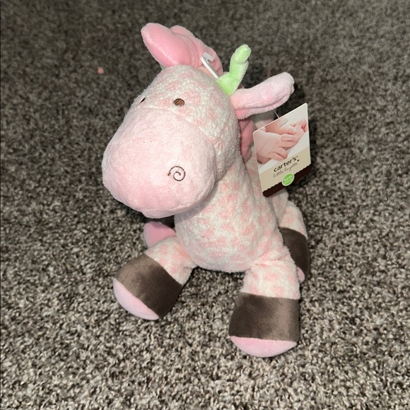 Carter's Other - Carter's Musical Giraffe pink baby plush Stuffed Animal